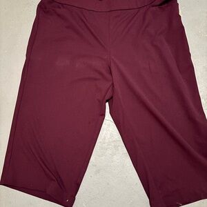 Torrid burgundy Cropped Pants